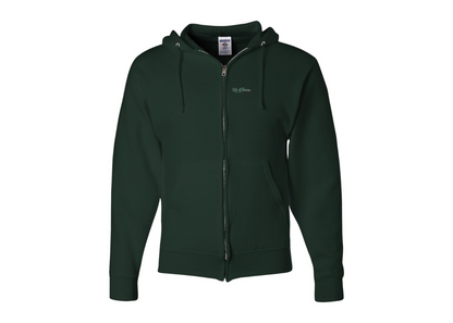 Men's La Tamise Logo JERZEES NuBlend Full-Zip Hooded Sweatshirt