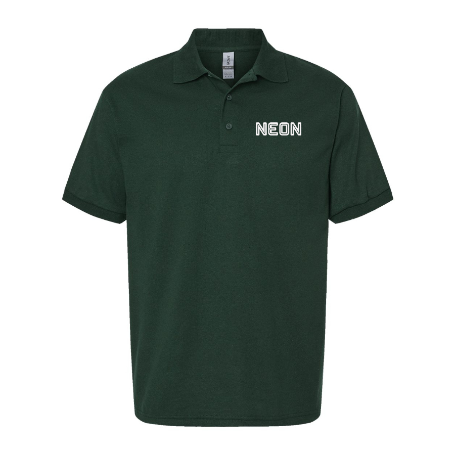 Men's Neon Logo Dry Blend Polo