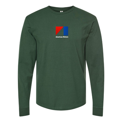Men's AMC  Logo Cotton Long Sleeve T-Shirt