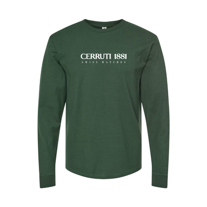 Men's Cerruti 1881 Logo Long Sleeve T-Shirt