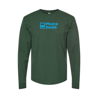 Men's MrPhoneDeals Logo Long Sleeve T-Shirt