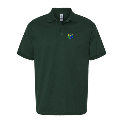 Men's   Nintendo N64   Logo Dry Blend Polo