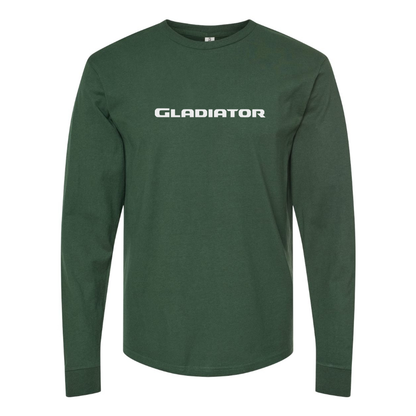 Men's Jeep Gladiator  Logo Cotton Long Sleeve T-Shirt