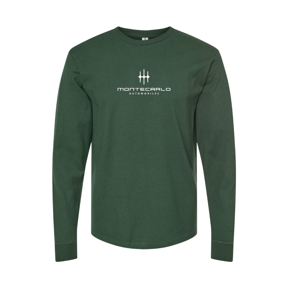Men's Monte Carlo Automobiles Logo Long Sleeve T-Shirt