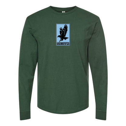 Men's  Isdera Logo Cotton Long Sleeve T-Shirt