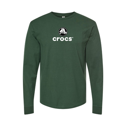 Men's Crocs Logo Long Sleeve T-Shirt