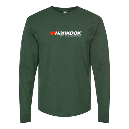 Men's  Hankook Logo Cotton Long Sleeve T-Shirt