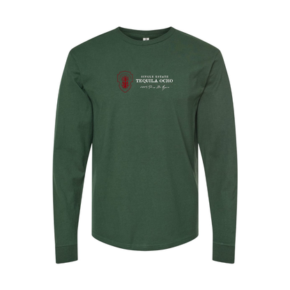 Men's Tequila Ocho Logo Long Sleeve T-Shirt