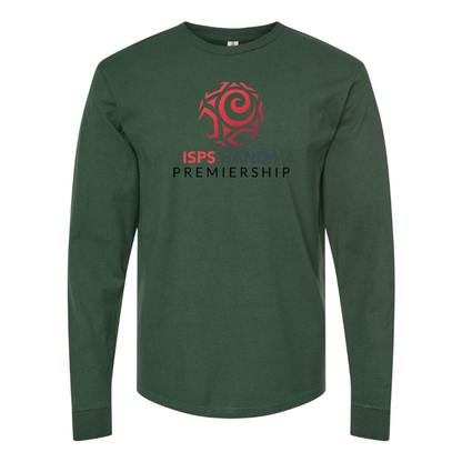 Men's ISPS Handa Premiership Logo Cotton Long Sleeve T-Shirt