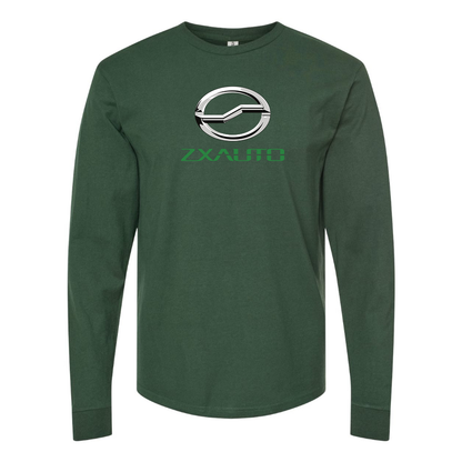 Men's ZX Logo  Cotton Long Sleeve T-Shirt