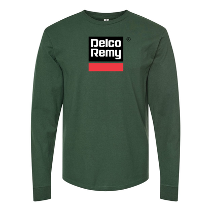 Men's Delco Remy Logo Cotton Long Sleeve T-Shirt