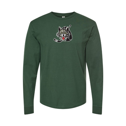 Men's Chicago Wolves Logo Long Sleeve T-Shirt