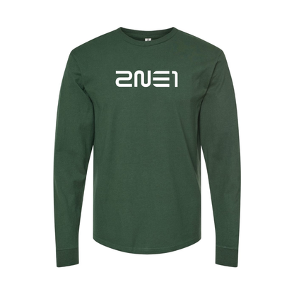 Men's 2NE1 Logo Long Sleeve T-Shirt