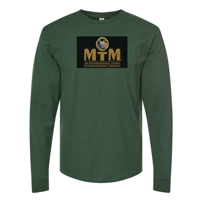 Men's  MTM Logo Cotton Long Sleeve T-Shirt