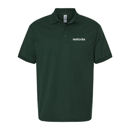 Men's Restocks Logo Dry Blend Polo