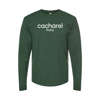 Men's Cacharel Logo Long Sleeve T-Shirt