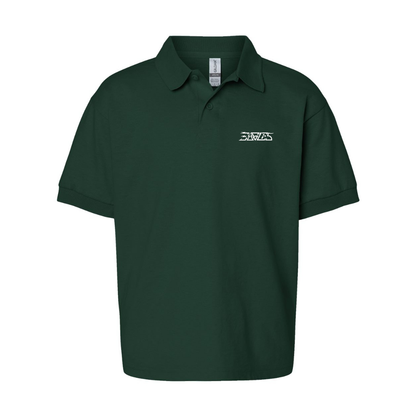 Youth Eagles Gildan Dry Blend Jersey Polo