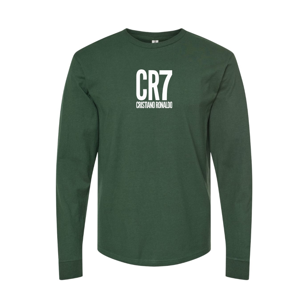 Men's CR7 Logo Long Sleeve T-Shirt