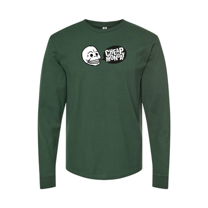 Men's Cheap Monday Logo Long Sleeve T-Shirt
