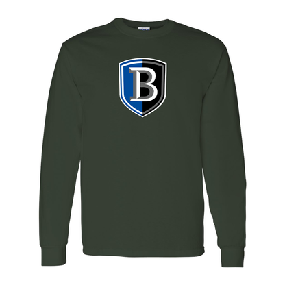 Men's   Bentley Falcons  Gildan Heavy Cotton Long Sleeve T-Shirt