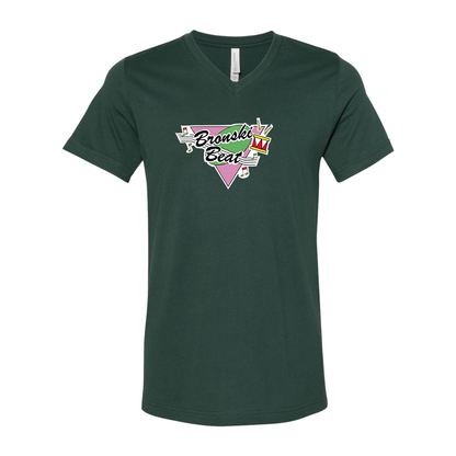 Bronski Beat BELLA  CANVAS - Jersey V-Neck T-Shirt