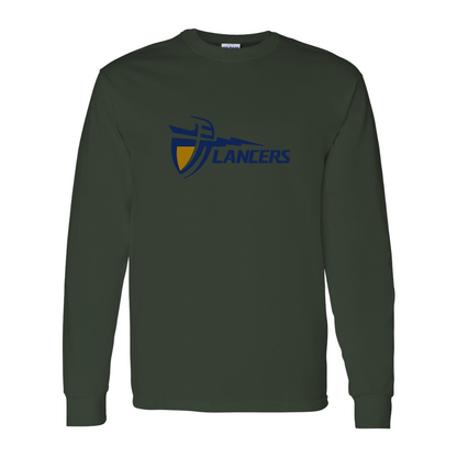 Men's  California Baptist Lancers Gildan Heavy Cotton Long Sleeve T-Shirt