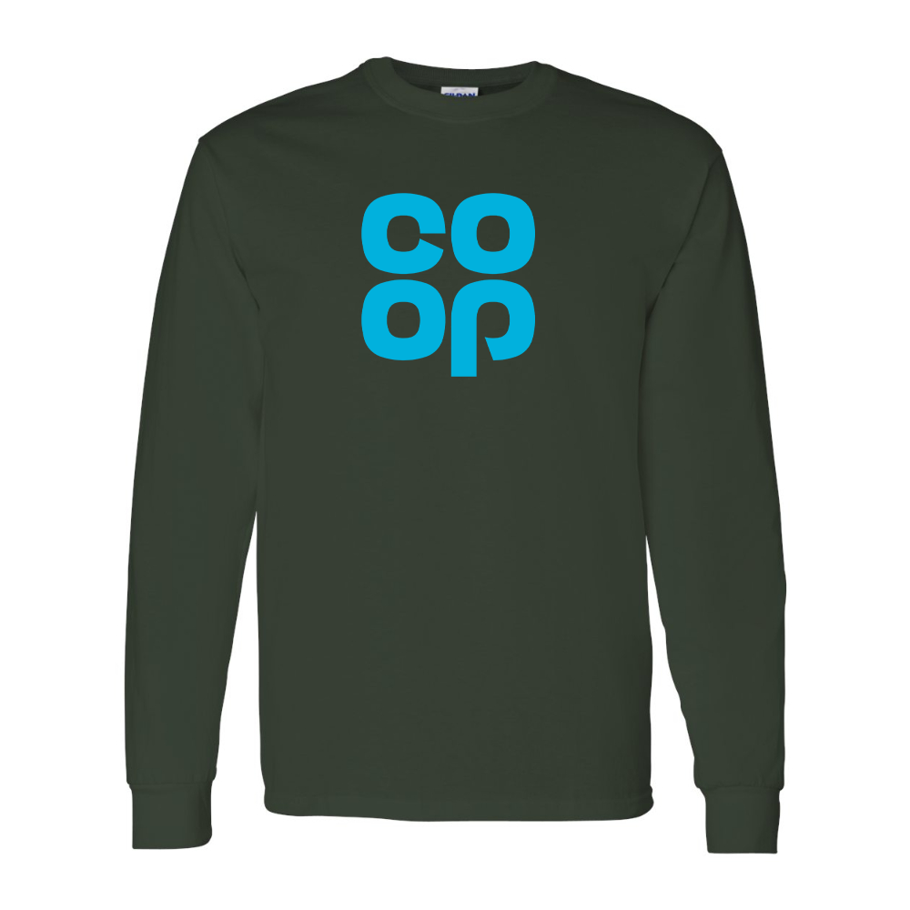 Men's CoOp Gildan Heavy Cotton Long Sleeve T-Shirt