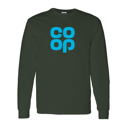 Men's CoOp Gildan Heavy Cotton Long Sleeve T-Shirt