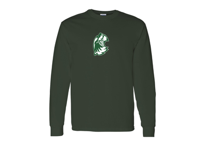 Men's Utah Valley Wolverines Gildan Heavy Cotton Long Sleeve T-Shirt