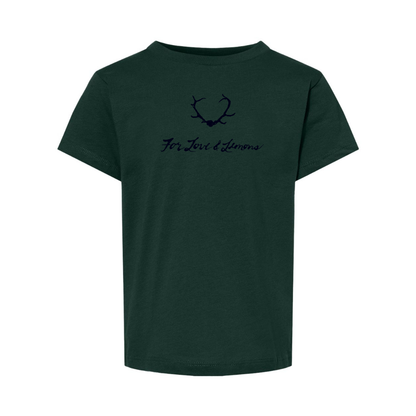For Loves & Lemons BELLA  CANVAS Toddler Jersey Tee
