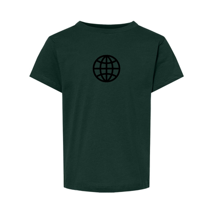 Internet Globe BELLA  CANVAS Toddler Jersey Tee