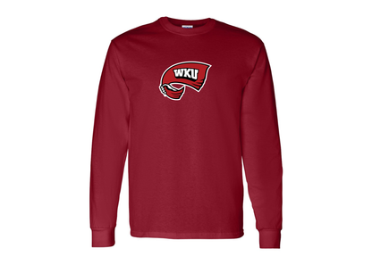 Men's Western Kentucky Hilltoppers Gildan Heavy Cotton Long Sleeve T-Shirt