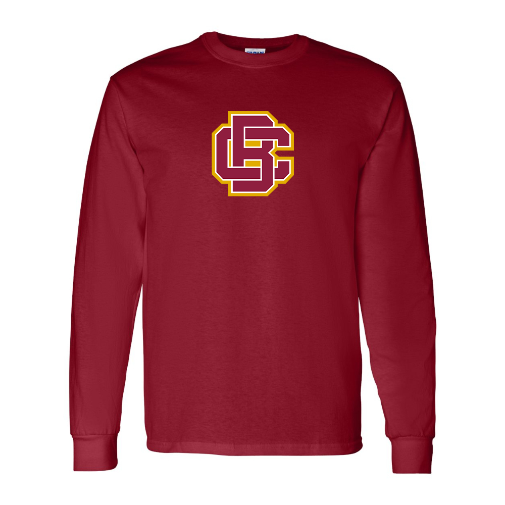 Men's  Bethune Cookman Wildcats  Gildan Heavy Cotton Long Sleeve T-Shirt