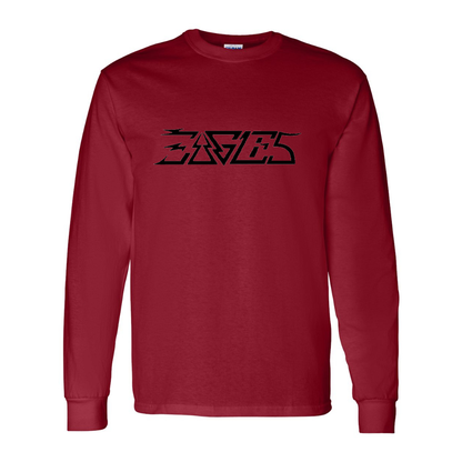 Men's Eagles Gildan Heavy Cotton Long Sleeve T-Shirt