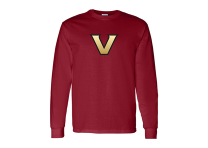 Men's Vanderbilt Commodores Gildan Heavy Cotton Long Sleeve T-Shirt