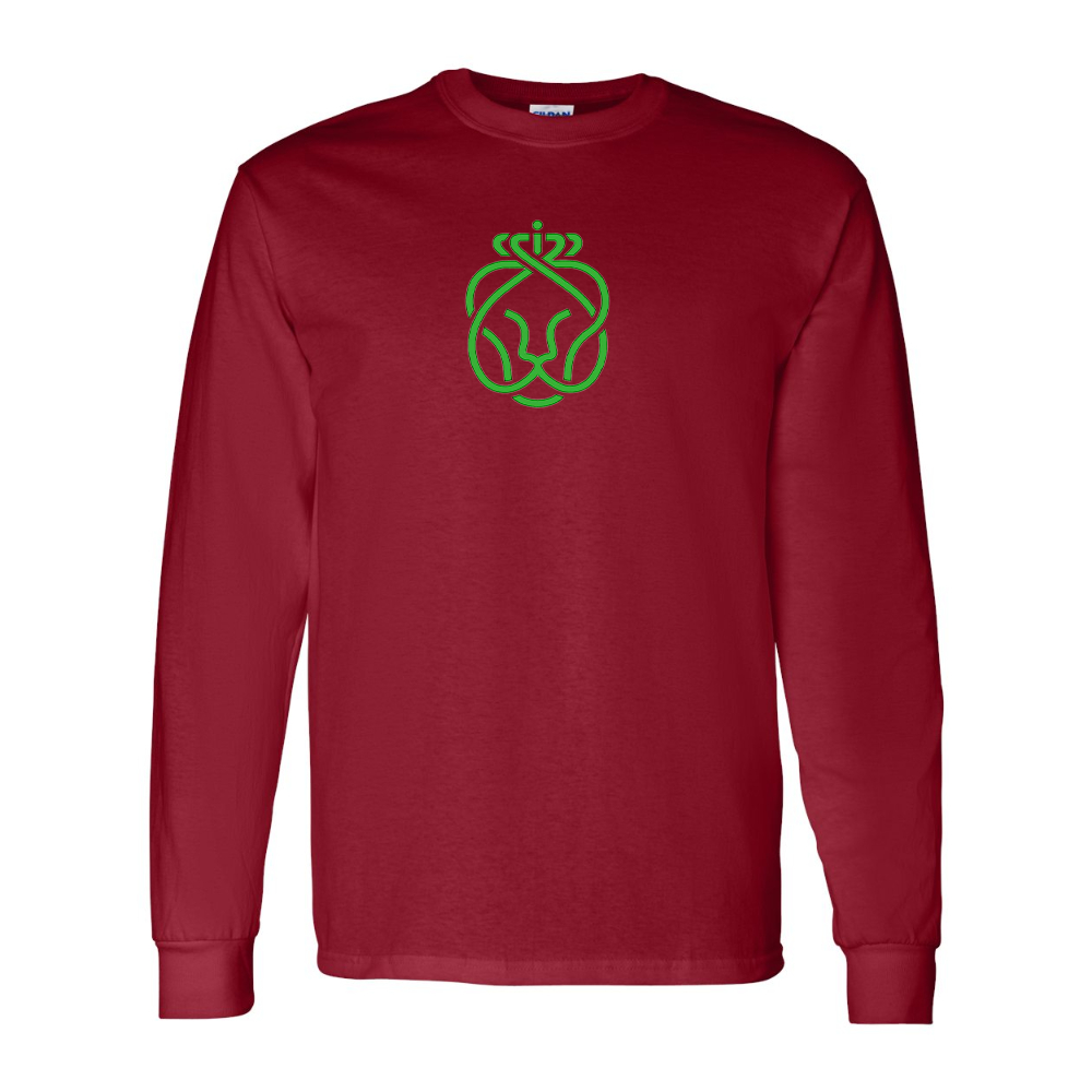 Men's Ahold Delhaize Symbol Gildan Heavy Cotton Long Sleeve T-Shirt