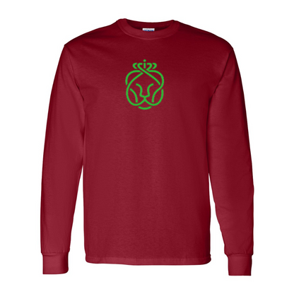 Men's Ahold Delhaize Symbol Gildan Heavy Cotton Long Sleeve T-Shirt