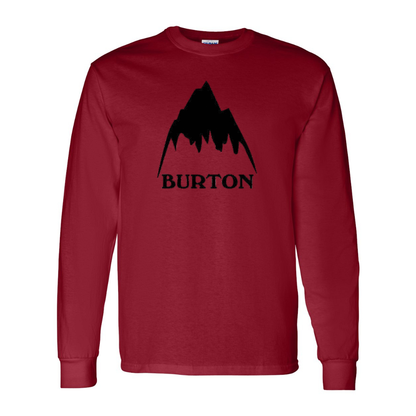 Men's  Burton Mountain  Gildan Heavy Cotton Long Sleeve T-Shirt