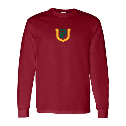 Men's San Francisco Dons Logo Gildan Heavy Cotton Long Sleeve T-Shirt