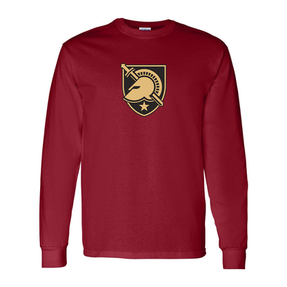 Men's  Army Black Knights  Gildan Heavy Cotton Long Sleeve T-Shirt