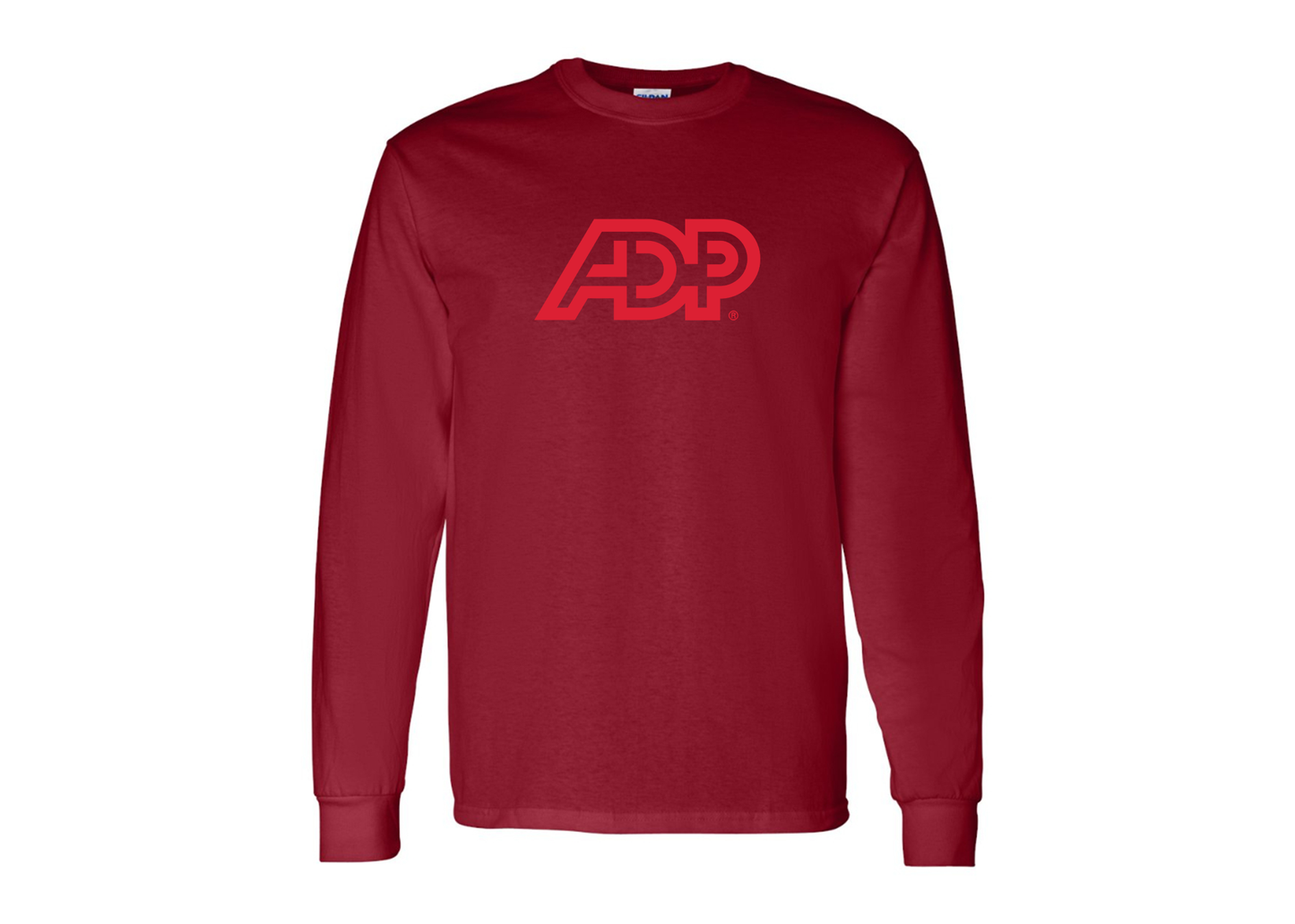 Men's ADP Logo Gildan Heavy Cotton Long Sleeve T-Shirt