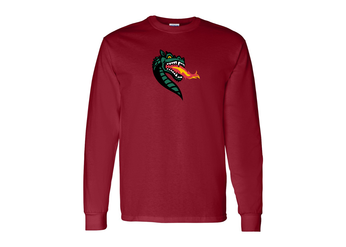 Men's UAB Blazers Gildan Heavy Cotton Long Sleeve T-Shirt