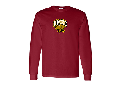 Men's UMBC Retrievers Gildan Heavy Cotton Long Sleeve T-Shirt
