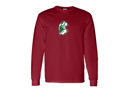 Men's Utah Valley Wolverines Gildan Heavy Cotton Long Sleeve T-Shirt