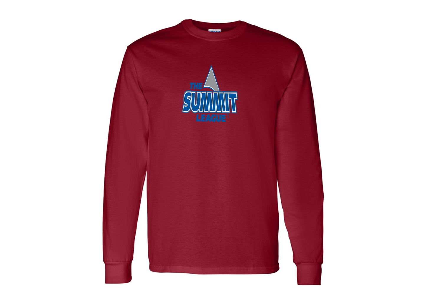 Men's The Summit League Gildan Heavy Cotton Long Sleeve T-Shirt