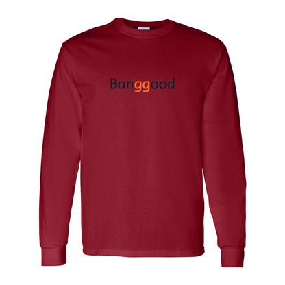 Men's  Banggood  Gildan Heavy Cotton Long Sleeve T-Shirt