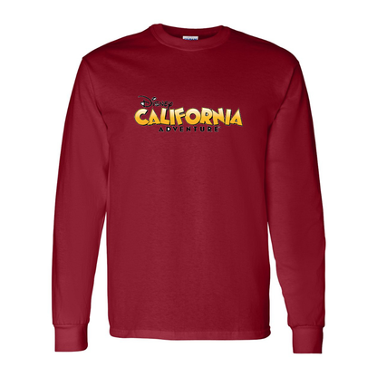 Men's Disney California Adventure Gildan Heavy Cotton Long Sleeve T-Shirt