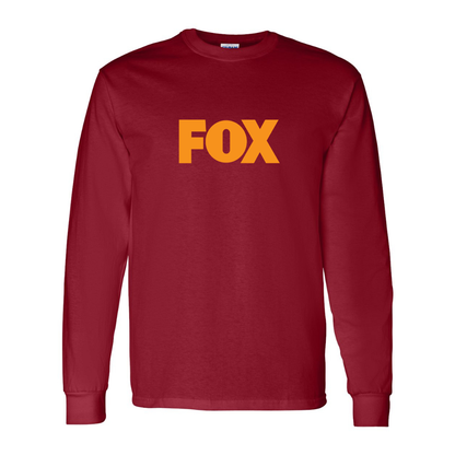 Men's  Fox  Gildan Heavy Cotton Long Sleeve T-Shirt