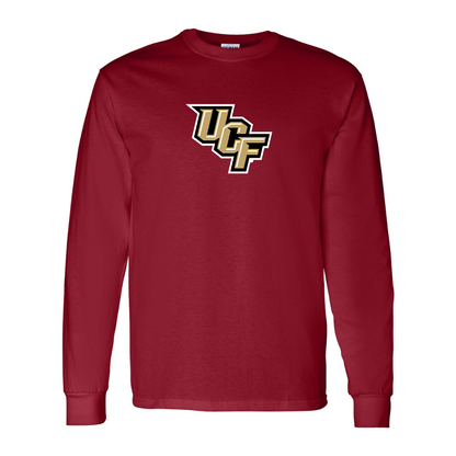 Men's Central Florida Knights   Gildan Heavy Cotton Long Sleeve T-Shirt