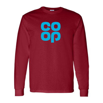 Men's CoOp Gildan Heavy Cotton Long Sleeve T-Shirt